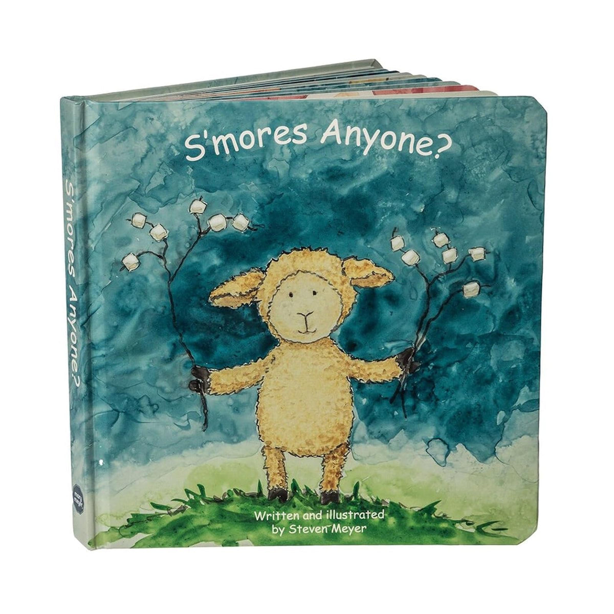 Mary Meyer Tabletop Game, 8 x 8-Inches, S'mores Anyone?