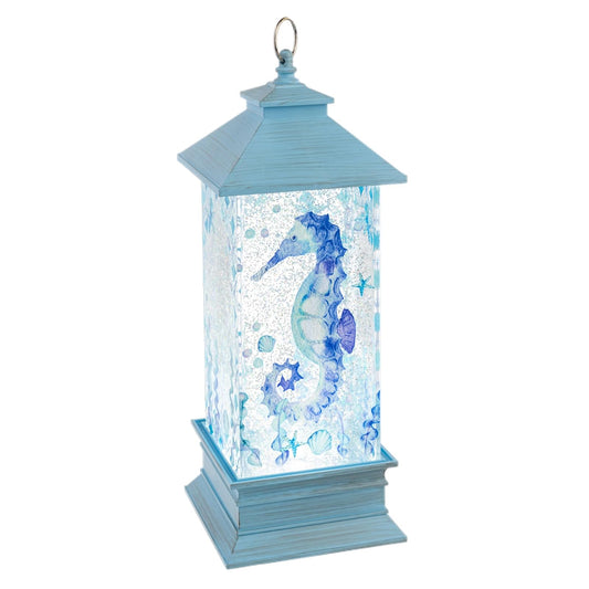 Ganz Snow Globe, 10 .5 x 4, Blue