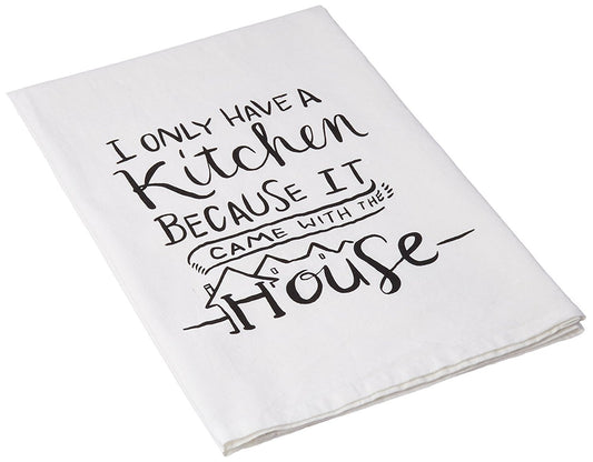 Primitives by Kathy A Kitchen Tea Towel, 28-Inch by 28-Inch