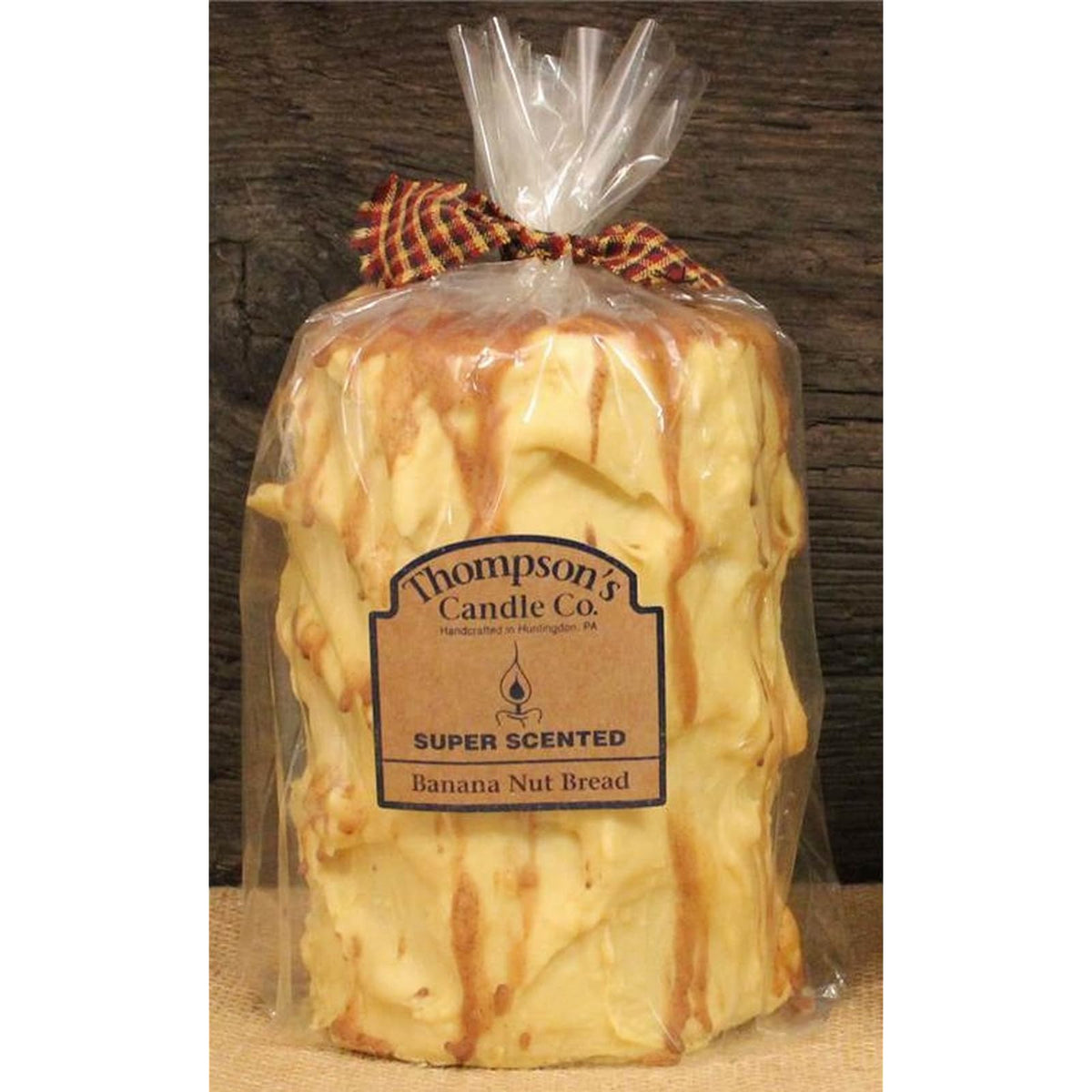 Thompson's Candle Co. Candle, Large, Yellow