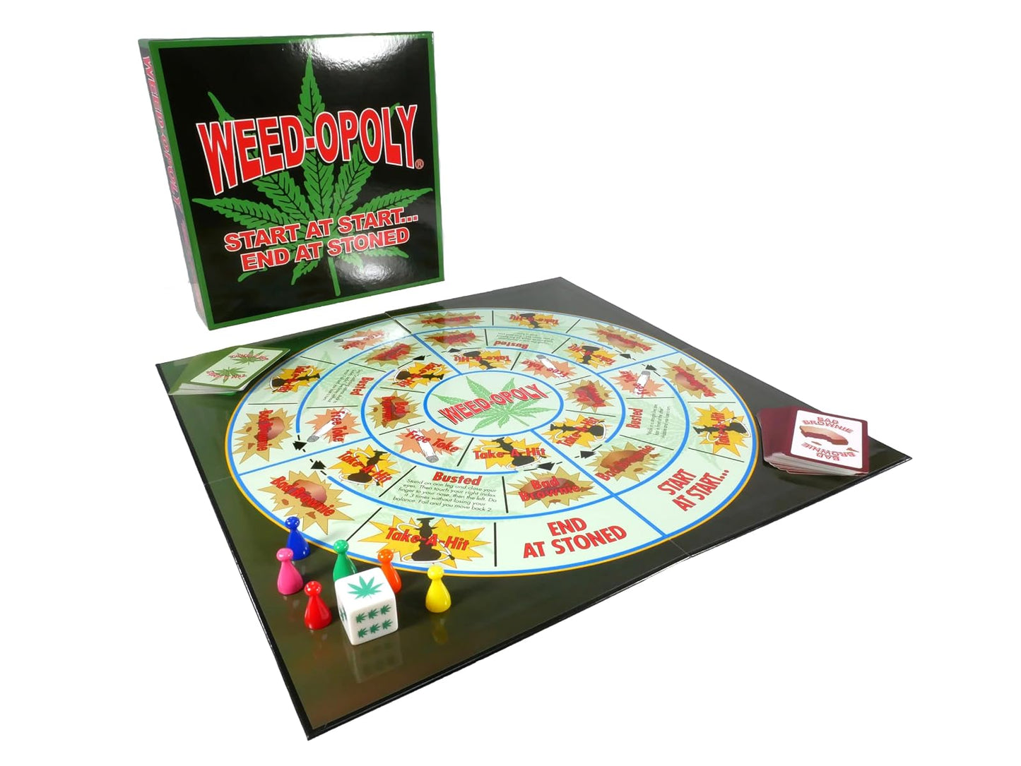 Worldwise Imports Weed-Opoly the game