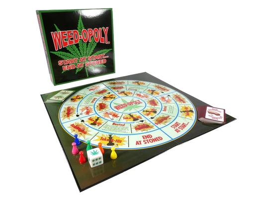 Worldwise Imports Weed-Opoly the game