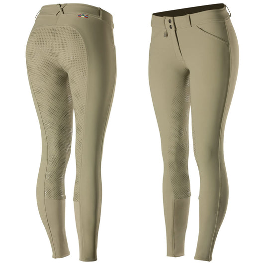 HORZE Women's Grand Prix Full Seat Breeches - Silicone Grip