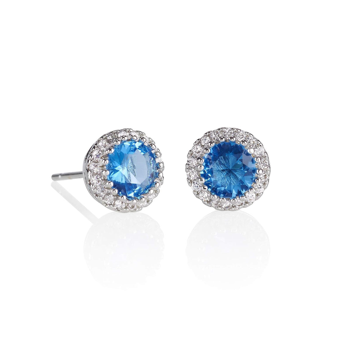 namana Earring, Blue, Stud