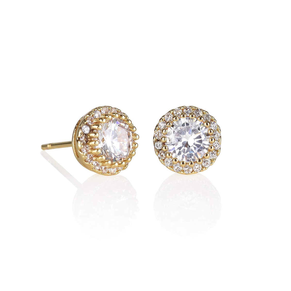 namana Earring, Gold, Stud