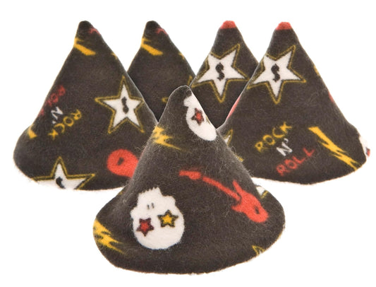 Beba Bean Pee pee Teepee Skulls Black Cello Bag, Rock & Roll