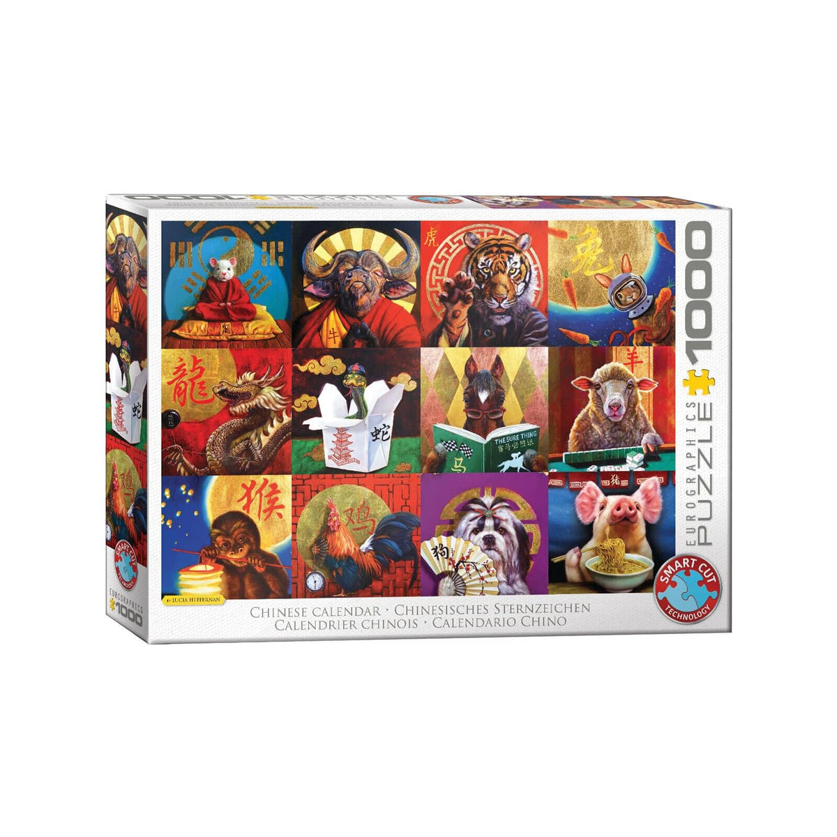 EuroGraphics Puzzles, 19.25" x 26.5", Multicolor