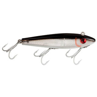 MirrOLure Fishing Hook, 3-5/8-Inch, Black White SIlver