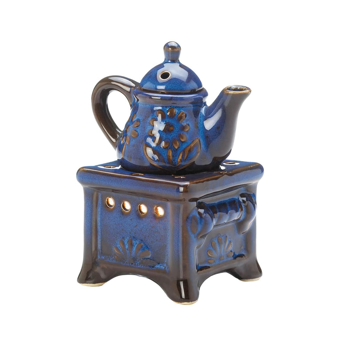 Sigma SLC Koehler 10017714 5.375 Inch Teapot Stove Oil Warmer Blue