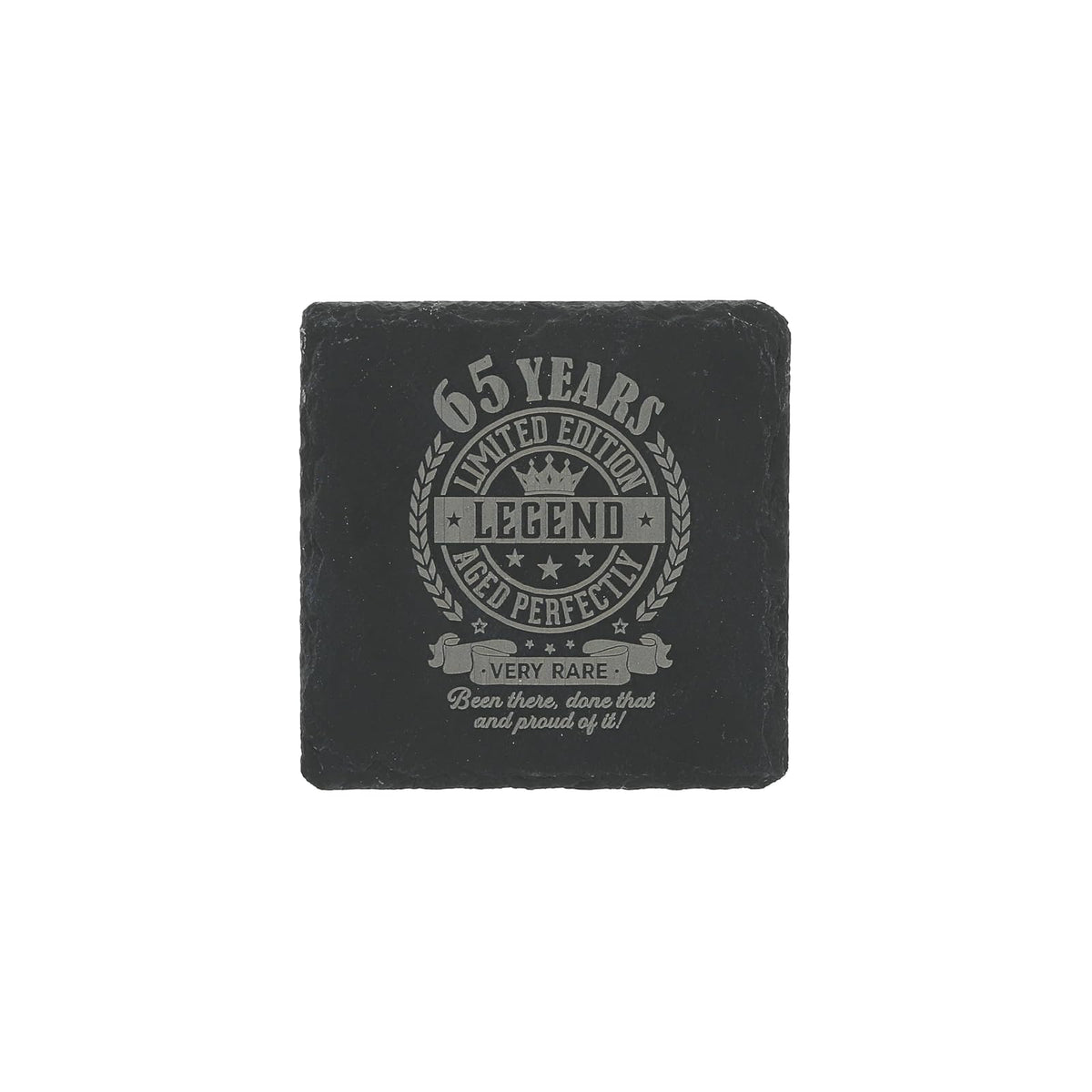 Pavilion Gift Company Drink Coaster, 4" x 4", Gray