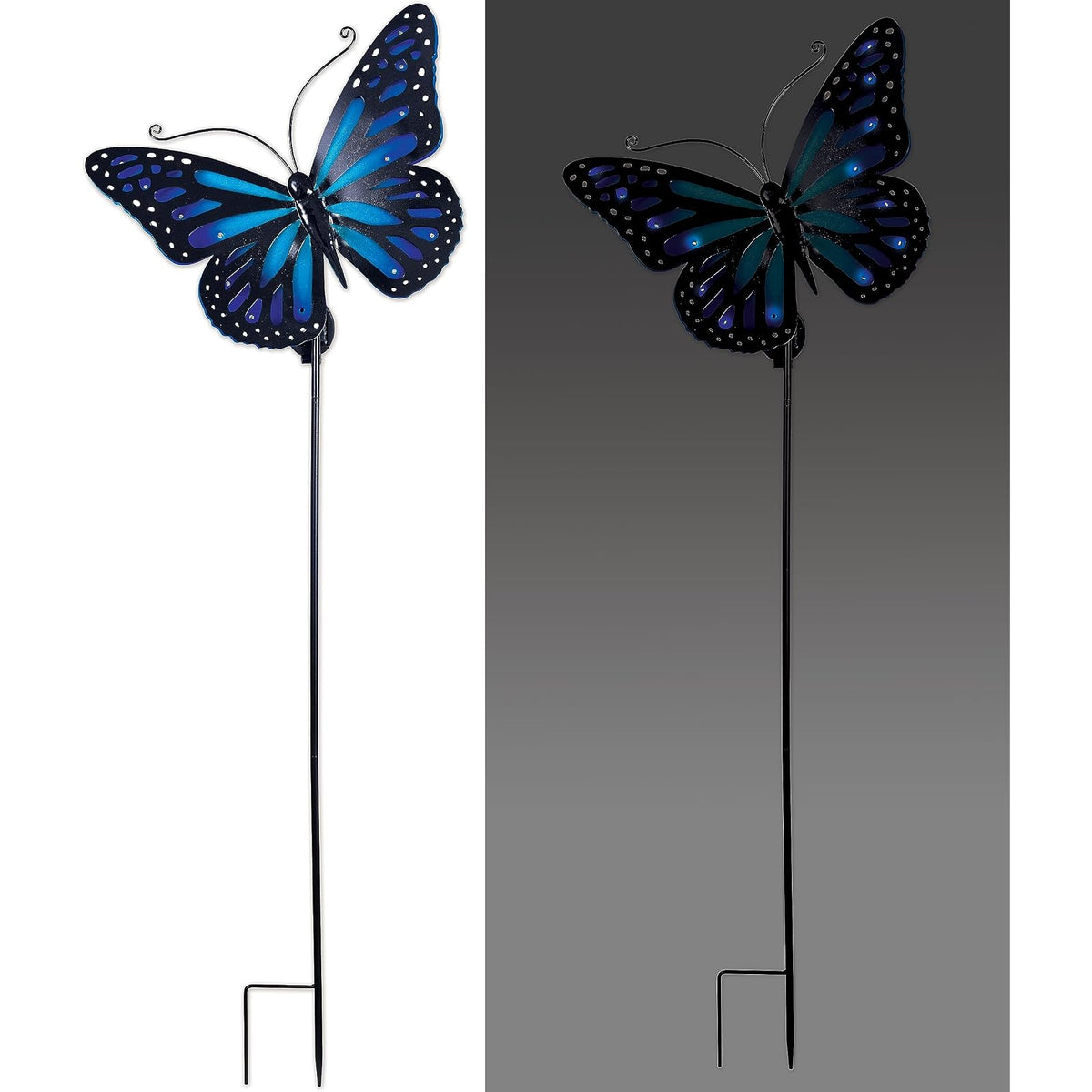 Sunset Vista Designs Sculpture, 1.97" x 20.47" x 17.32", Monarch Butterfly - Blu