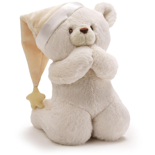 Gund 133904 Toy Plush Prayer Bear Now I Lay Me Down To Sleep