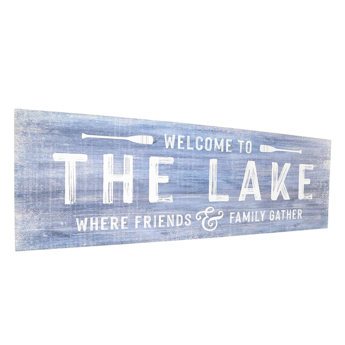 P. Graham Dunn Decorative Signage, 36" W x 12" H, Welcome To The Lake