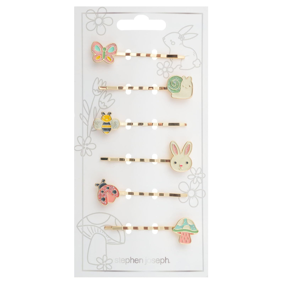 Stephen Joseph Hair Clip, 1 Count (Pack of 1), Bunny