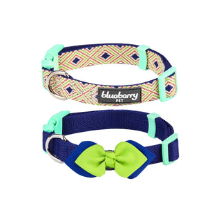 Blueberry Pet Animal Collar, Small, Stunning Diamonds