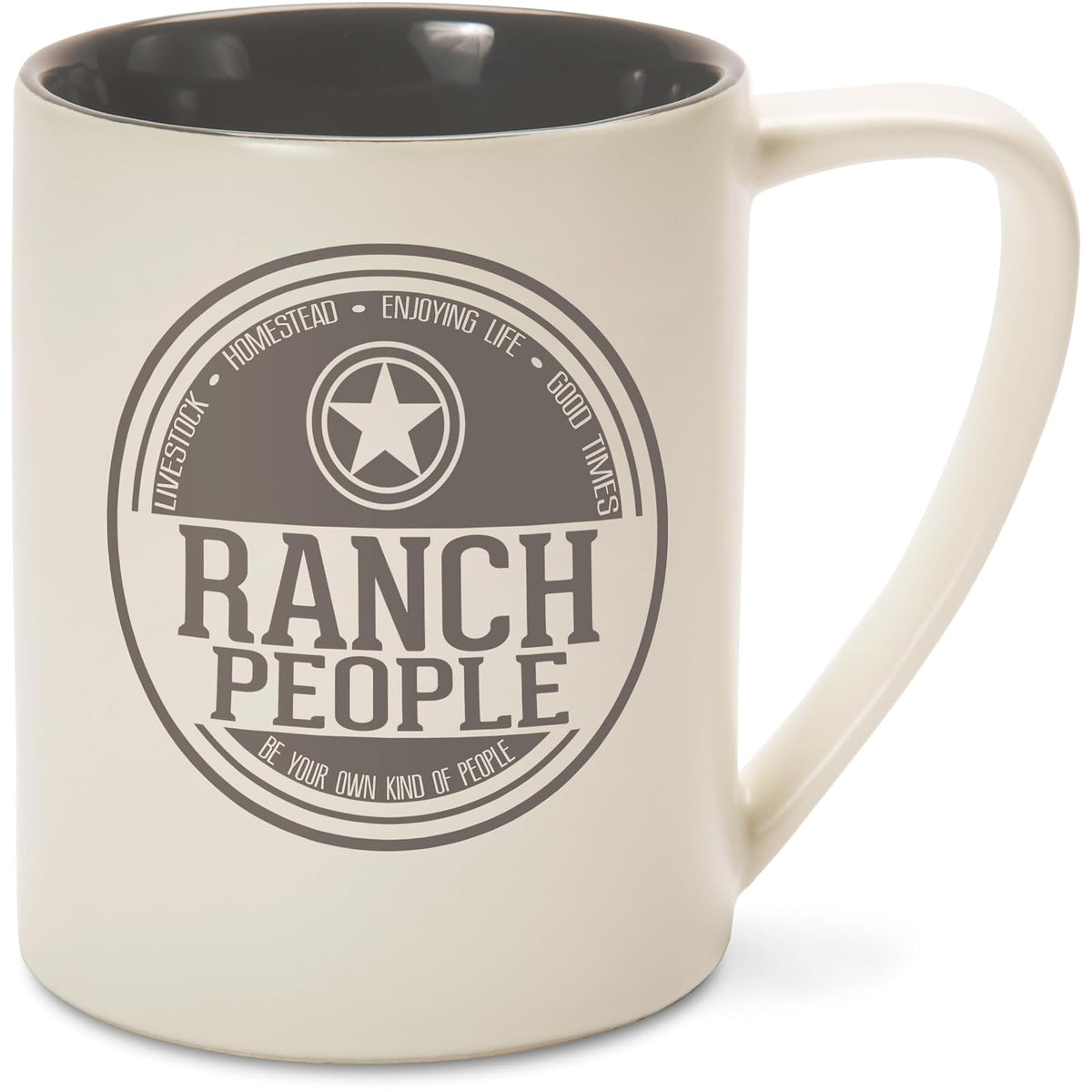 Pavilion Gift Company Drinking Cup, 18 Ounces, Gray