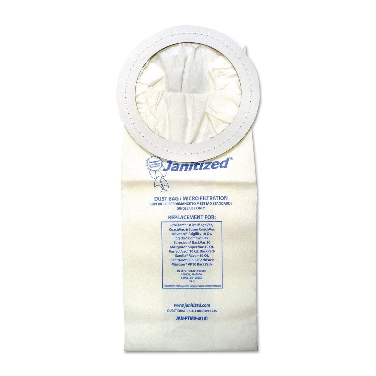 Janitized Vacuum Cleaner Bag