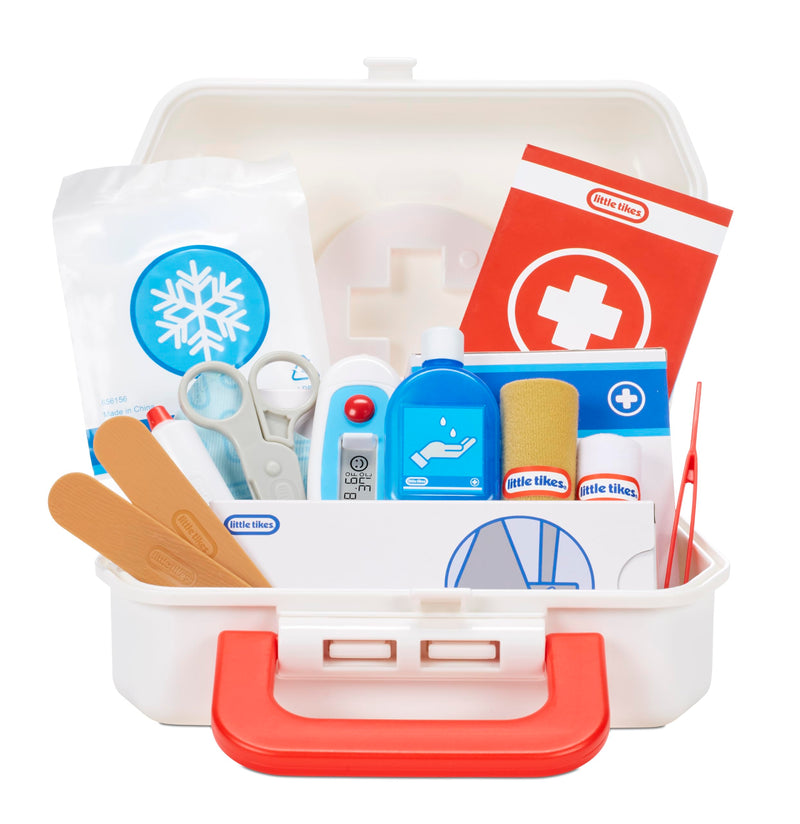 Little Tikes First Aid Kit Realistic Doctor Pretend Play Toy for Kids, Includes 25 Accessories, Ages 3+