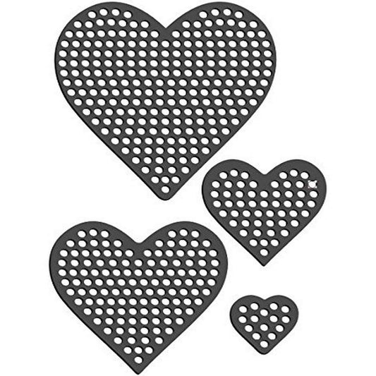 Rhinestone Genie Hearts 004 Magnetic Rhinestone Template