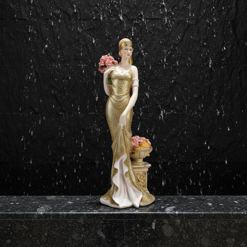 Comfy Hour 13 Inch Victorian Lady Figurine, Glamorous Elegance Decor