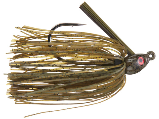 Dirty Jigs Compact Swim Jig Green Pumpkin 3/8 oz.