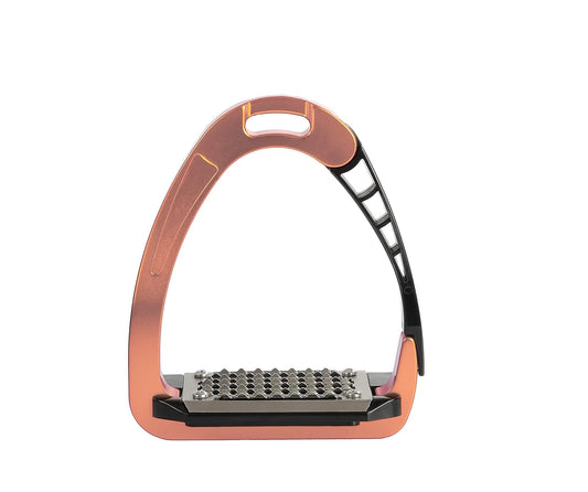 Acavallo Arena AluPro Safety Stirrup Rose Gold ONE