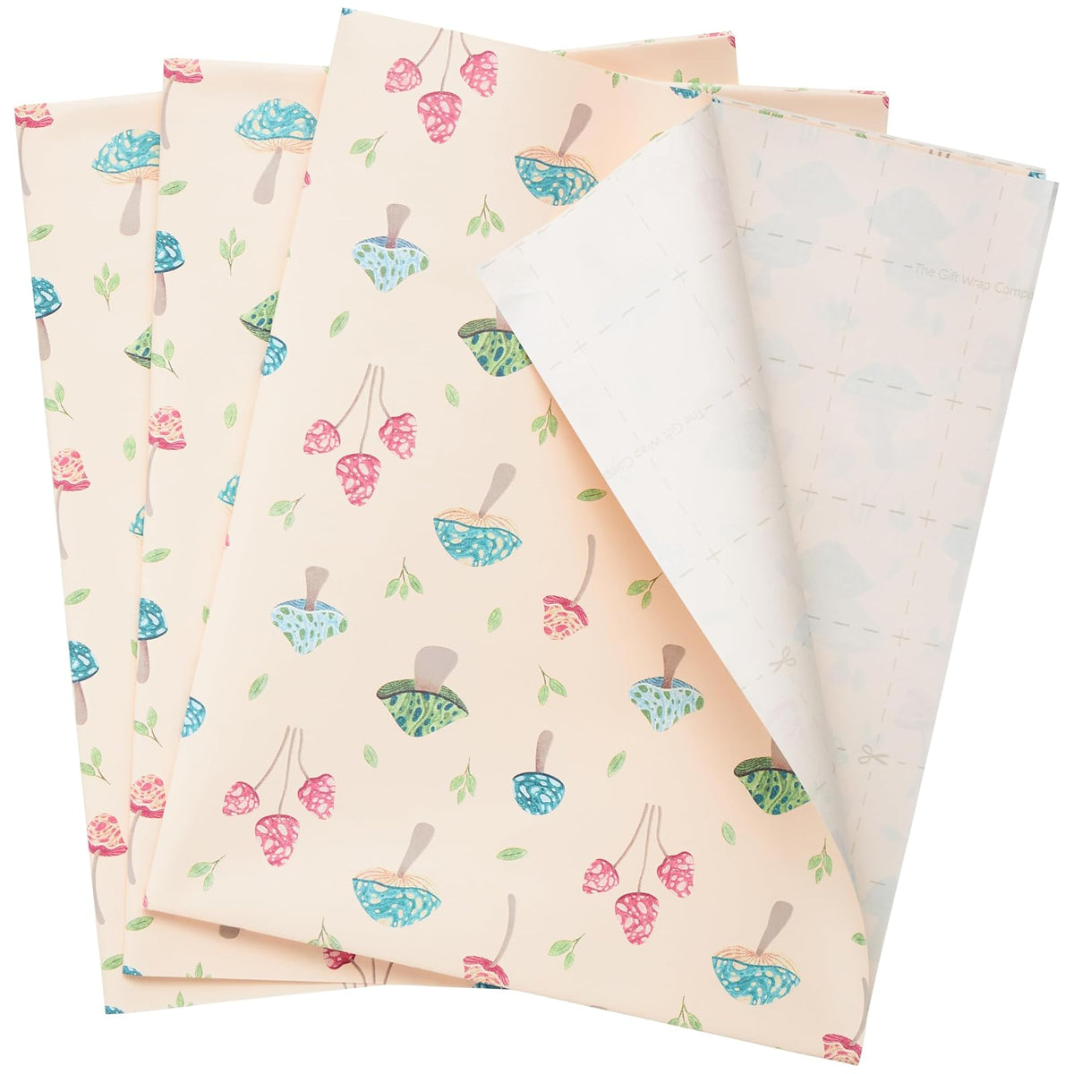The Gift Wrap Company Gift Wrap, 3 Sheet (Pack of 1), tan, multi