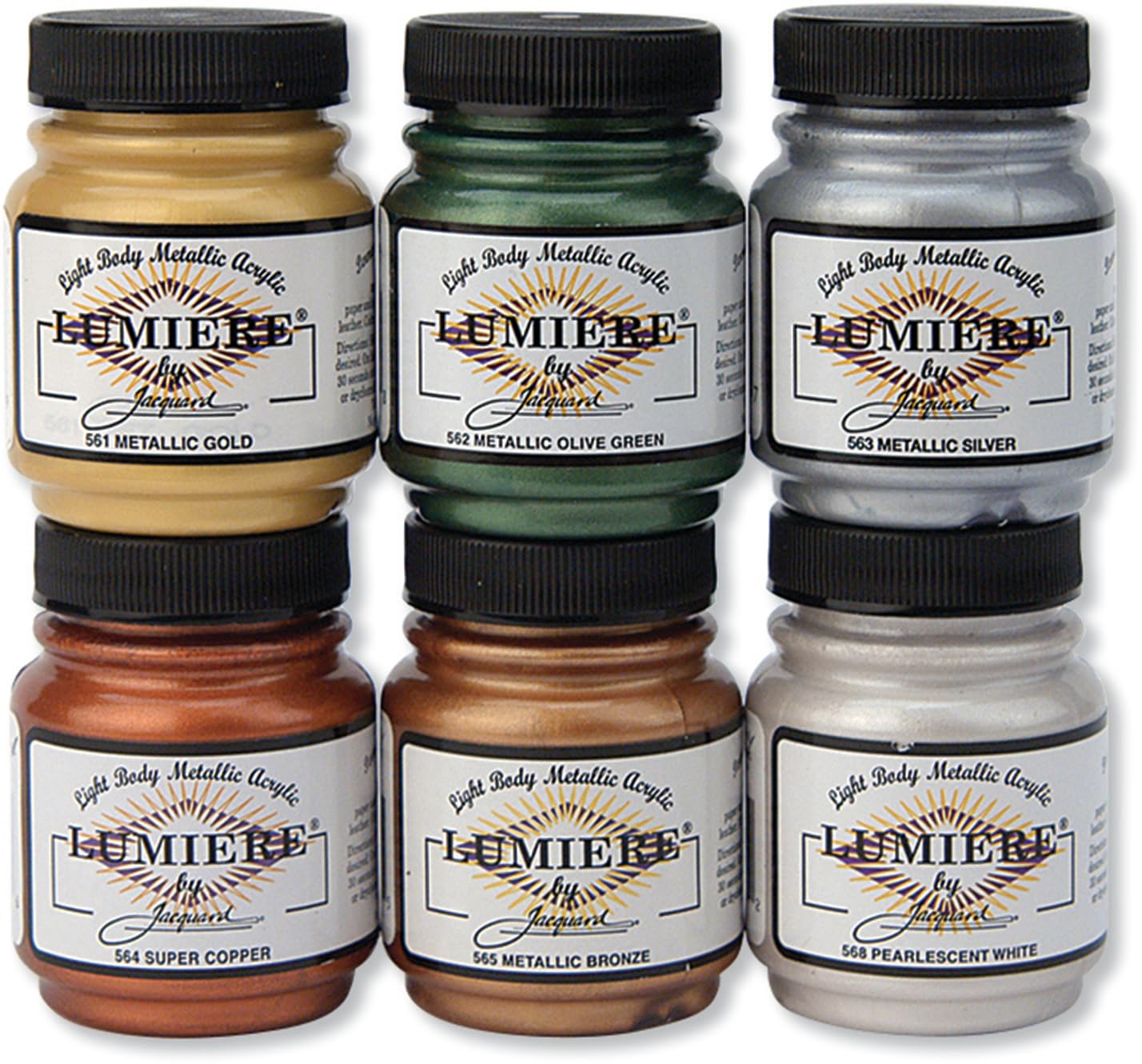 Jacquard Lumiere 6 Color Set
