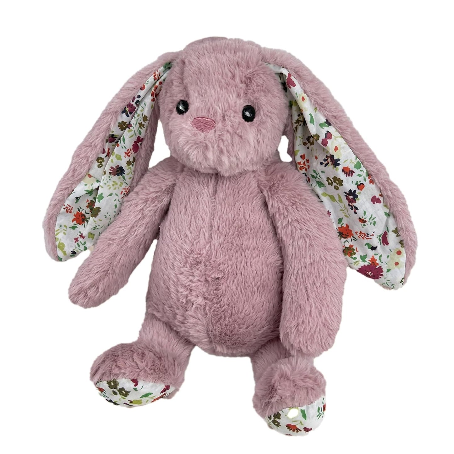 Pet Lou Promo Rabbit, 15-inch Height, Mauve Super Soft, Animal Plush Toys