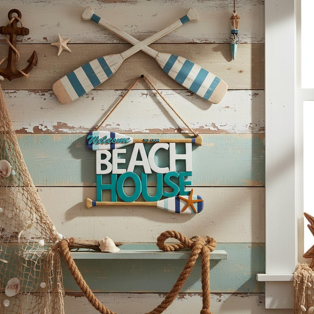 Comfy Hour Decorative Signage, 8 inches, Blue, Multicolor