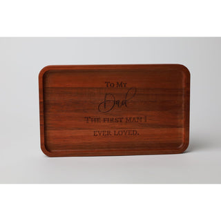 Lillian Rose Tray, One Size, Brown