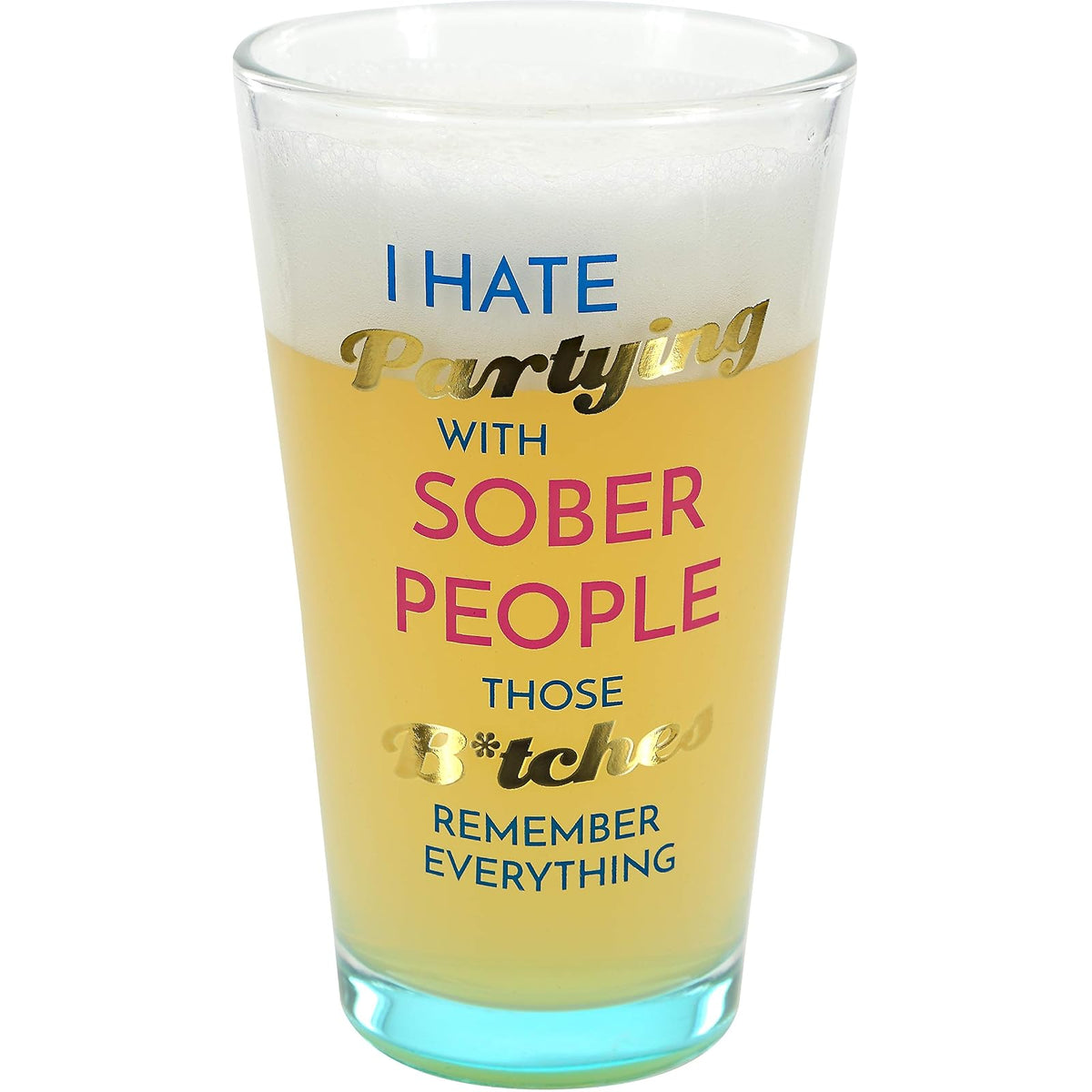 Pavilion Gift Company Drinking Cup, 16 Ounces, Blue