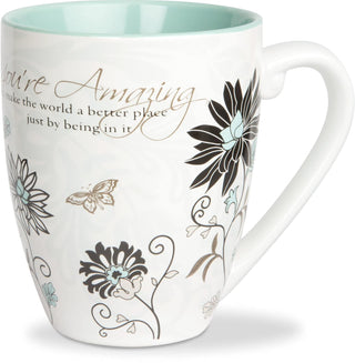 Pavilion Mark My Words 66335 "You're Amazing" Mug, 20-Ounce