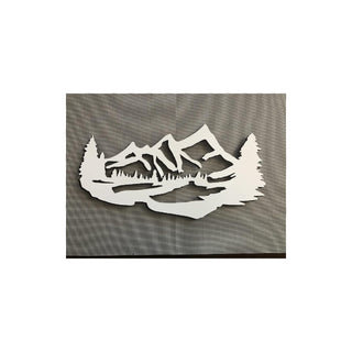 DCentral Decorative Magnet, W 8.2" L 3.8", White