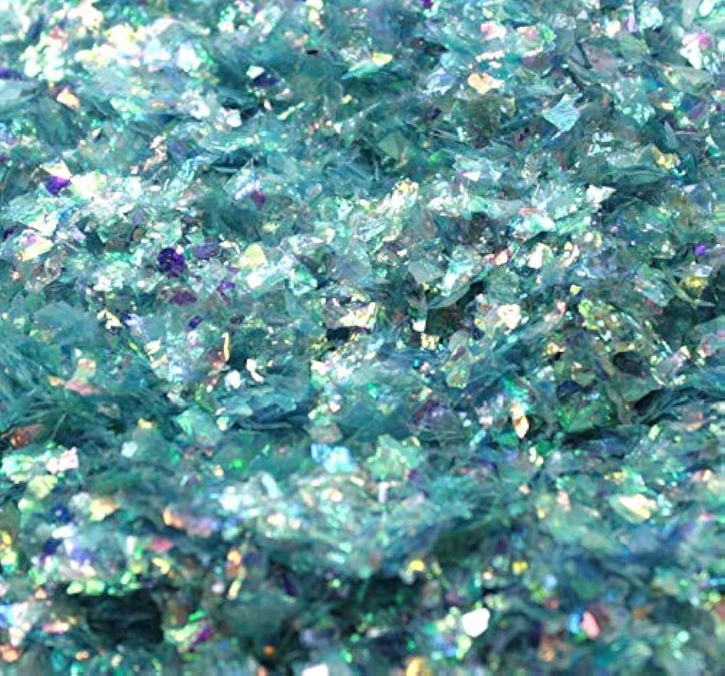 Meyer Imports Blue Flitter Iridescent Ice Glitter Flakes for Nail Art - Lightweight Holographic Polyester - 311-4341 - 1/2 oz (14 Grams)