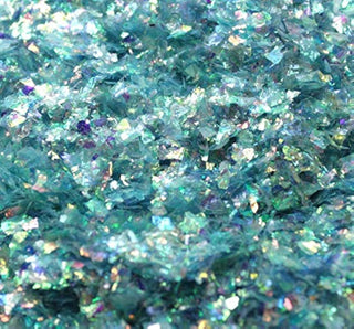 Meyer Imports Blue Flitter Iridescent Ice Glitter Flakes for Nail Art - Lightweight Holographic Polyester - 311-4341 - 1/2 oz (14 Grams)