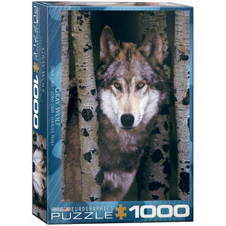 Eurographics Gray Wolf 1000-Piece Puzzle