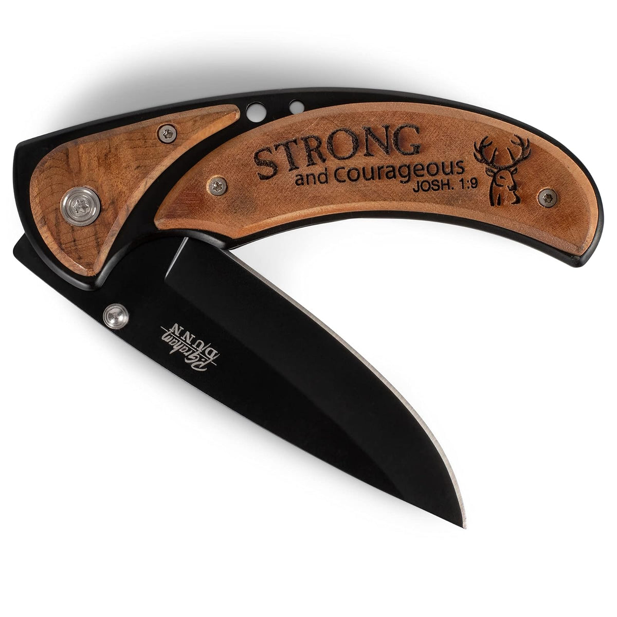 P. Graham Dunn Knife, 3 inches, Strong and Courageous