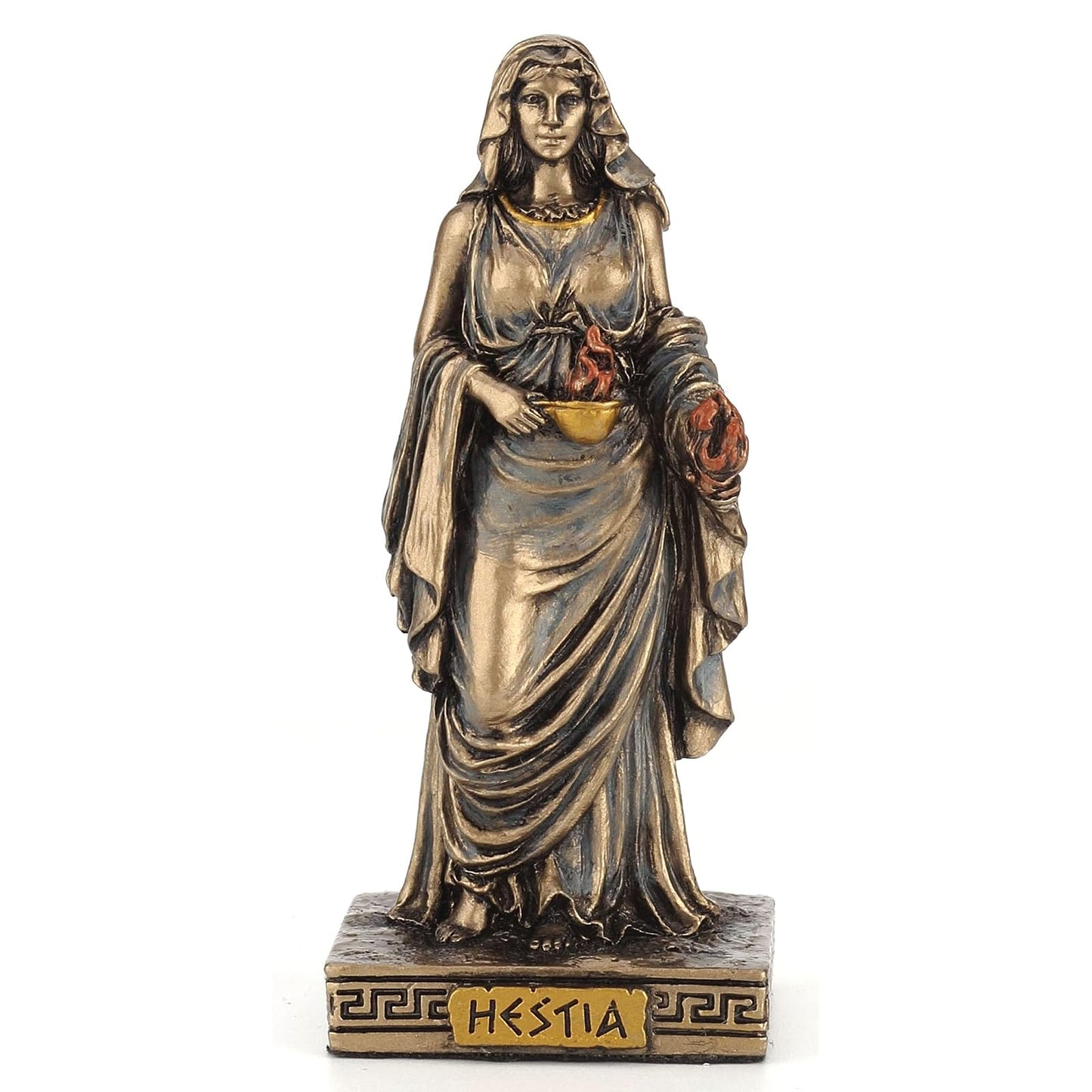 Unicorn Studio Veronese Design Greek Gods Miniature Figurine (Hestia, Bronze)