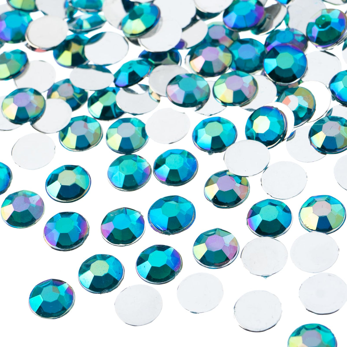 John Bead Craft Bead, 8mm (SS39), Turquoise AB