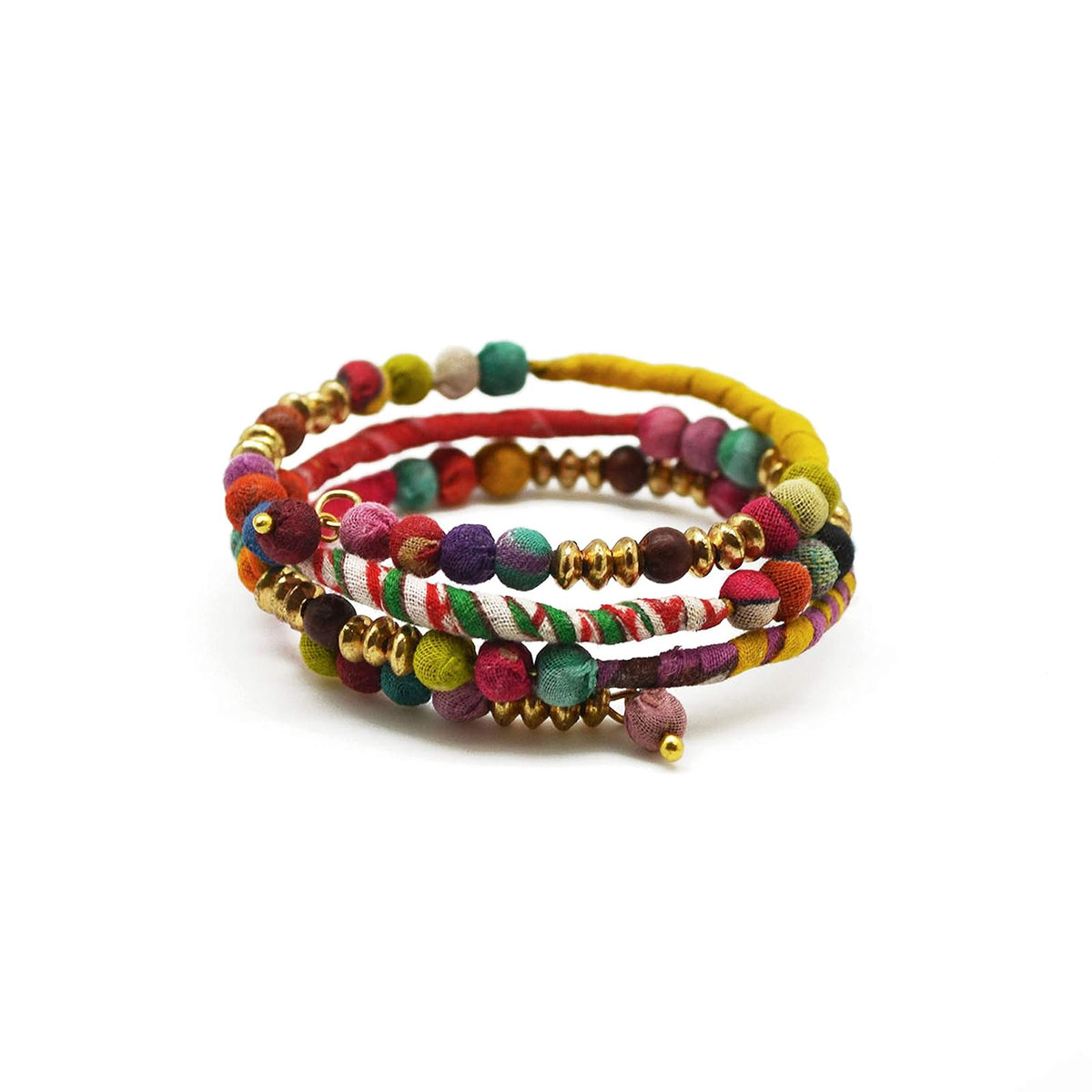 Anju Bracelet, adjustable, Brass