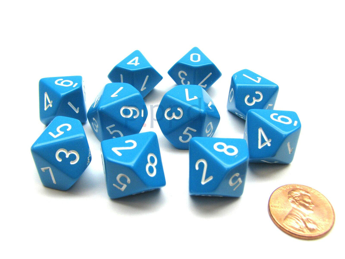 Chessex Game Dice, 29.5mm, Blue