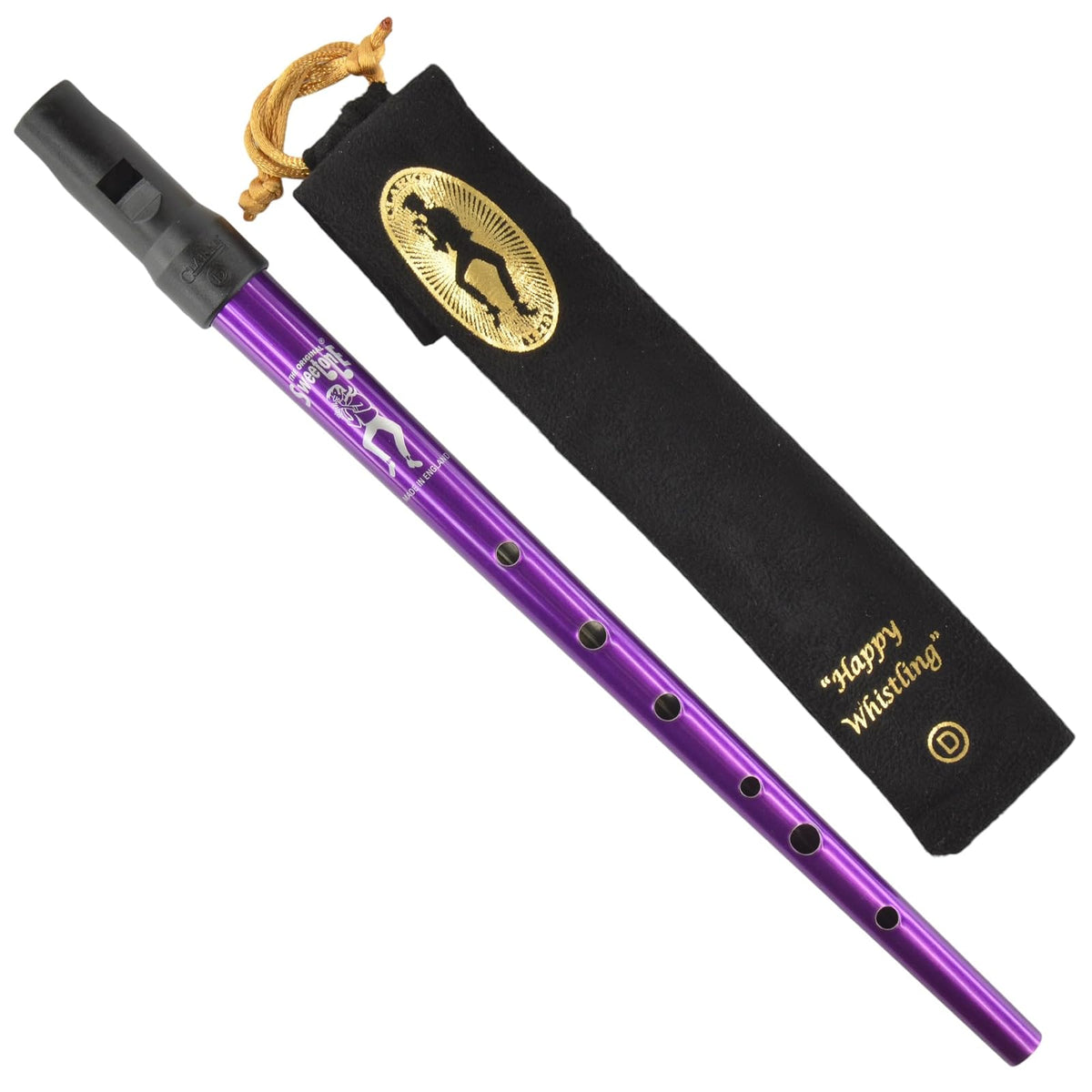 Clarke Tinwhistle Brass And Woodwind Instruments, Key of D, D-Purple