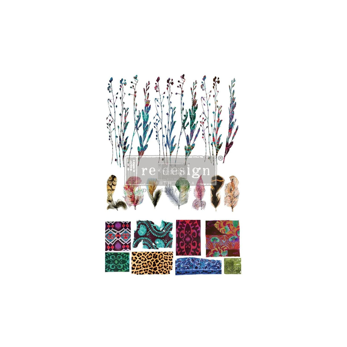 PRIMA MARKETING INC Art And Craft Supply, Redesign Décor Transfers - In Flight 2