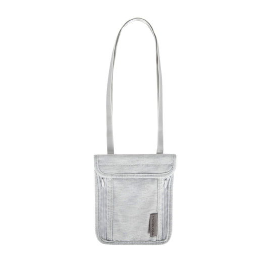 Travelon Neck Pouch, Undergarment Passport Holder, Gray