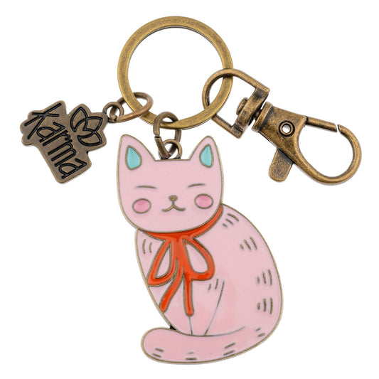Karma Keychain, One Size, Cat