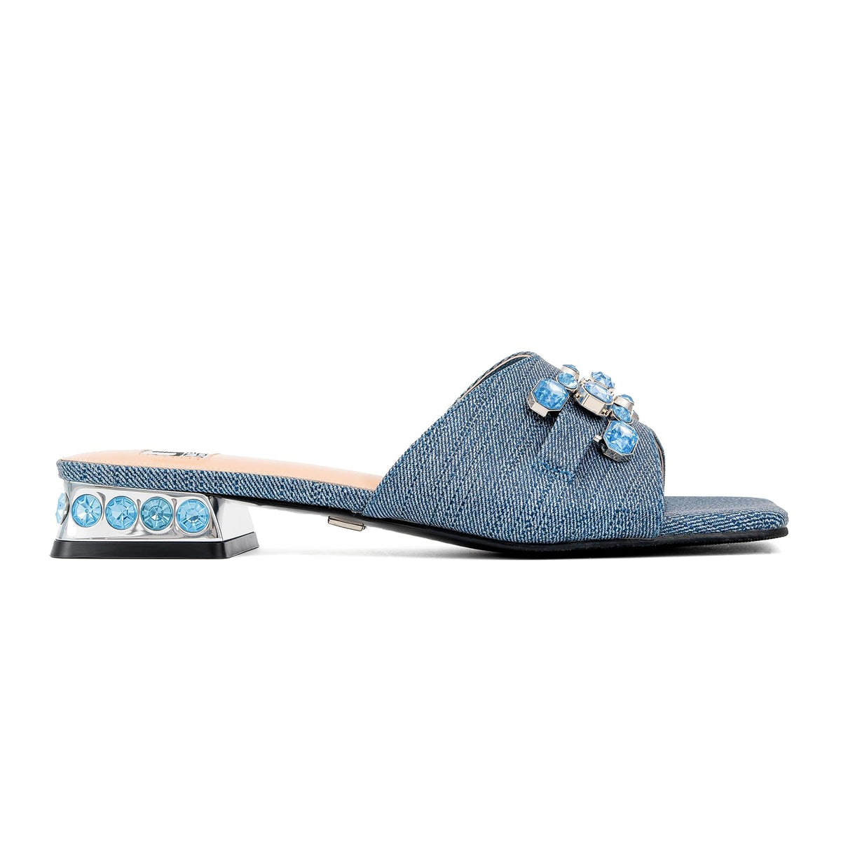 Ninety Union Sandal, 8, Blue Denim