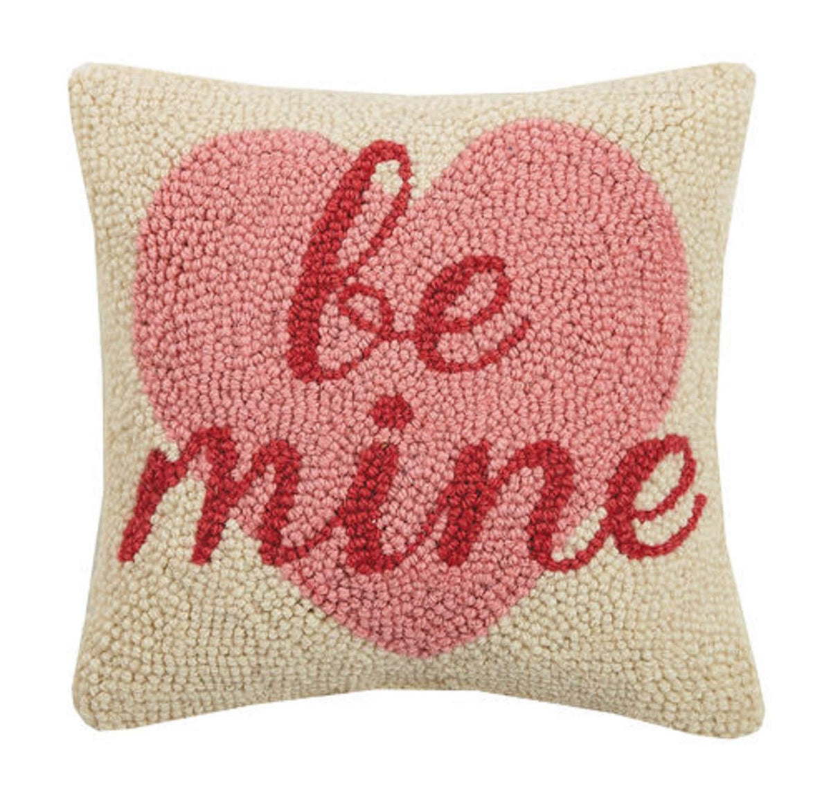 Peking Handicraft Pillow, 10 inches x 10 inches, White