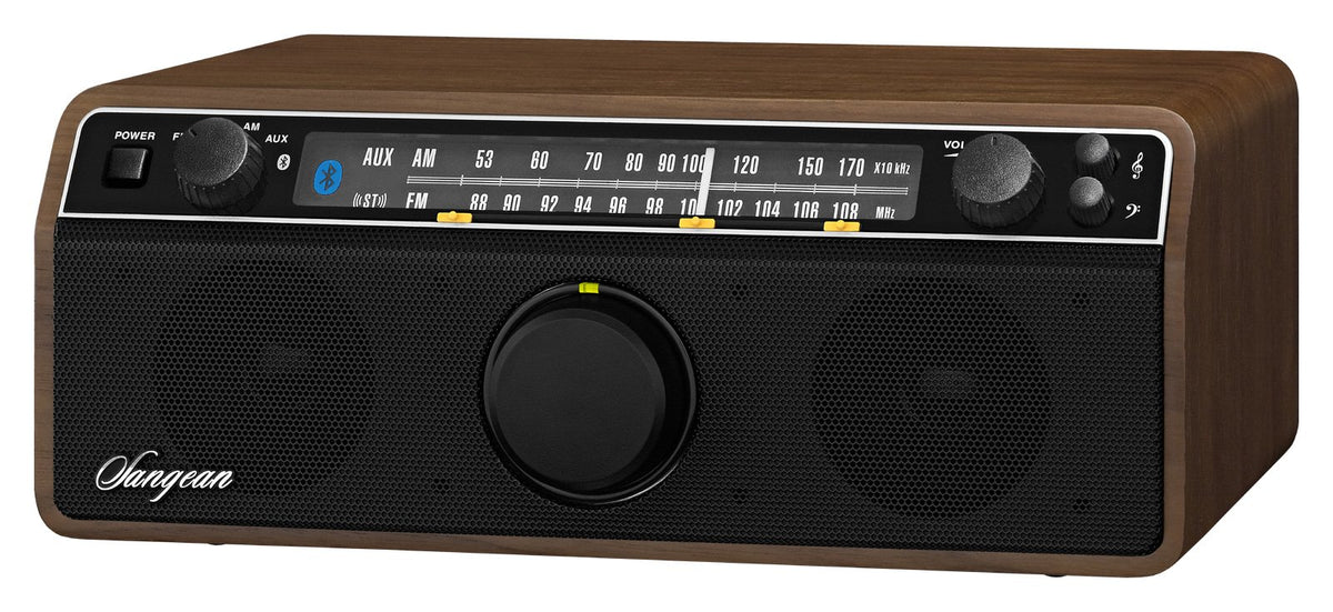 Sangean Radio, Dark Walnut, Radio