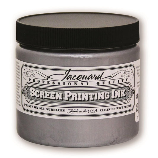 Jacquard, 16 oz, Silver Professional Screen Printing Ink